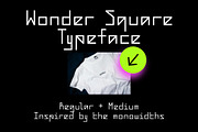 Wonder Square, a Symbol Font by Here  FF (Thumbnail 1 of 10)