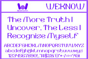 Authentic Style font, a Sans Serif Font by weknow (Thumbnail 5 of 8)