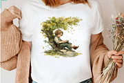 Children Clipart Mega Bundle, a Seasonal Illustration by CreationArt (Thumbnail 6 of 7)