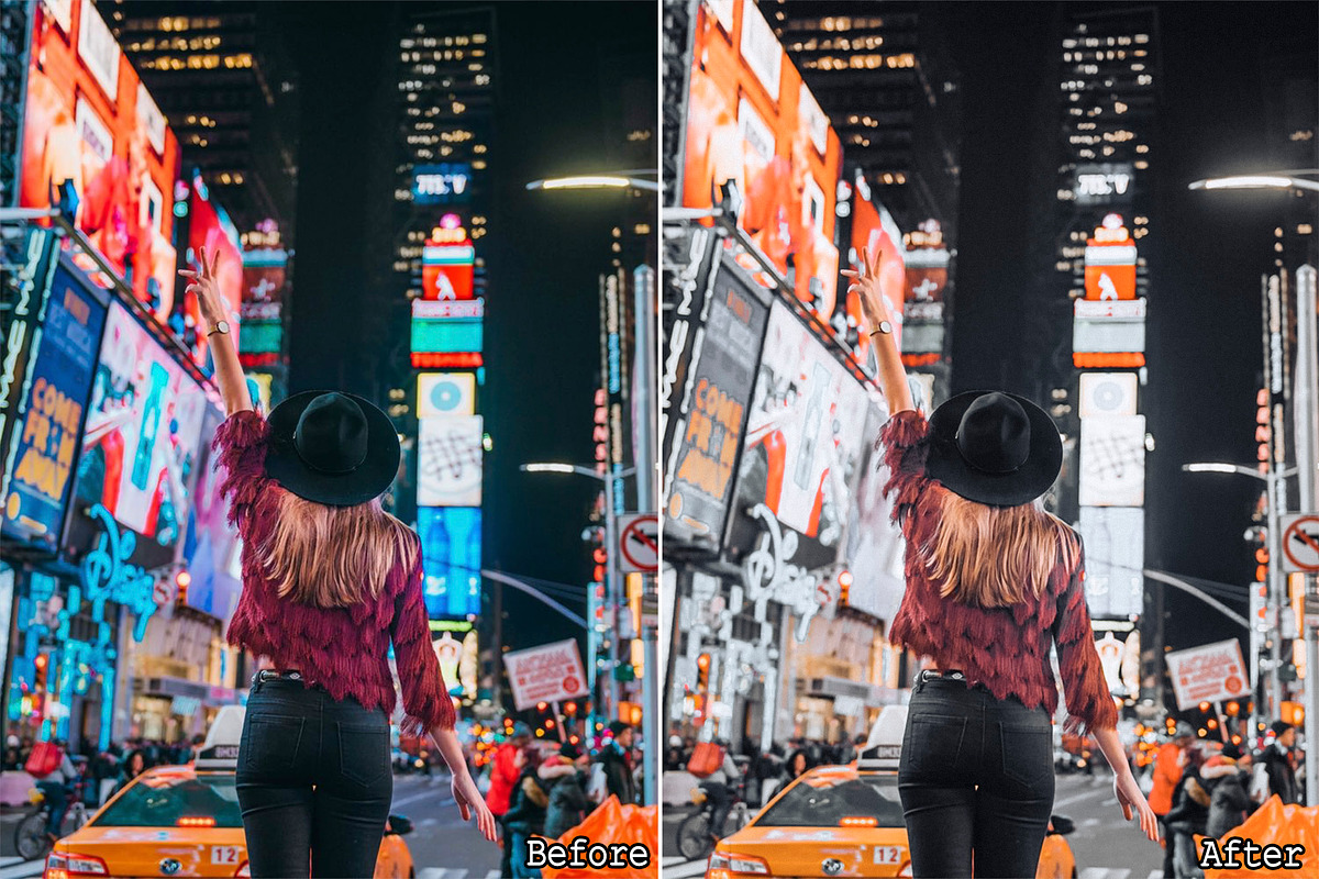 10 Night City Lightroom presets, a Preset Add-On by Presets by Yevhen (Photo 4 of 10)