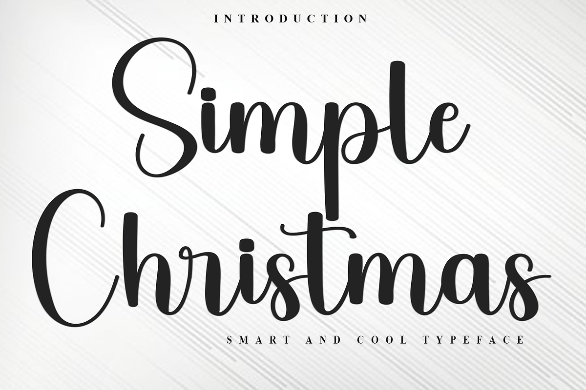 Simple Christmas, a Handwritten Font by FreshTypeINK (Photo 1 of 8)