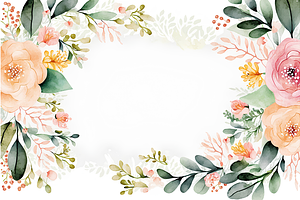 Floral Cross And Frame Collection