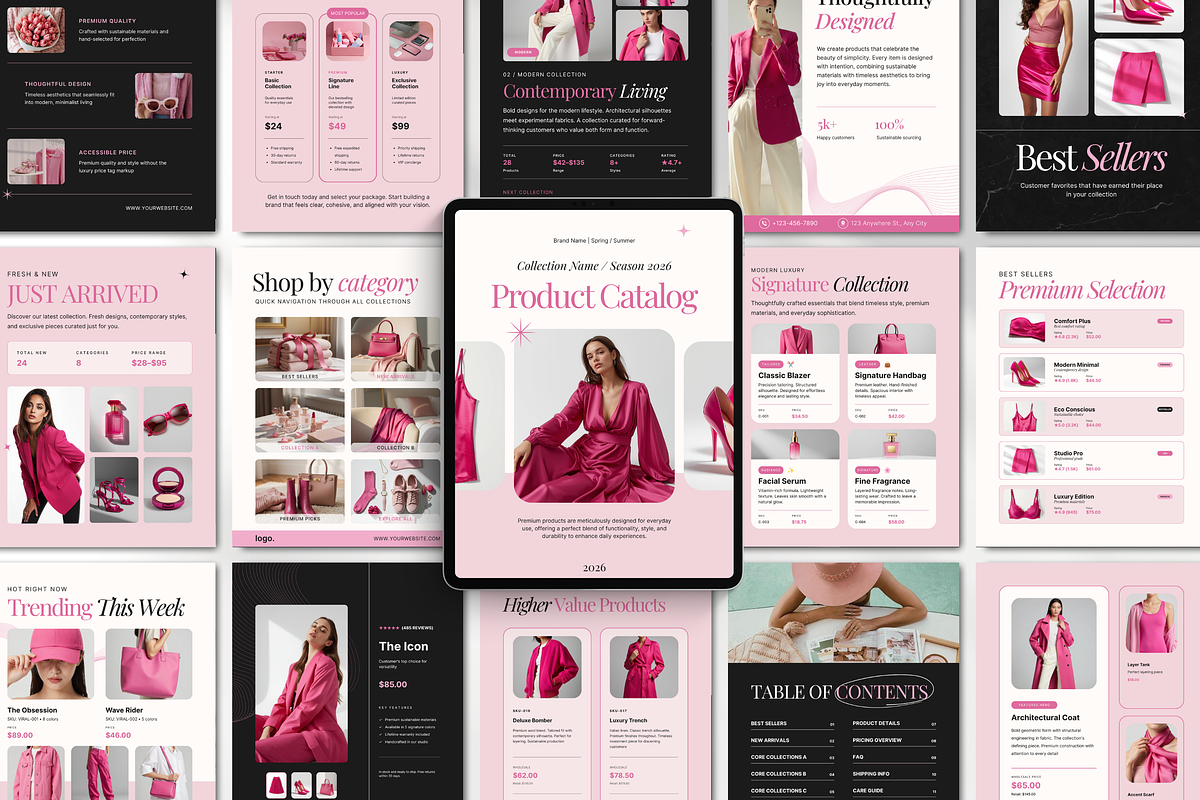 Ecommerce Canva Template Bundle, a Social Media Template by DigiPax (Photo 8 of 15)