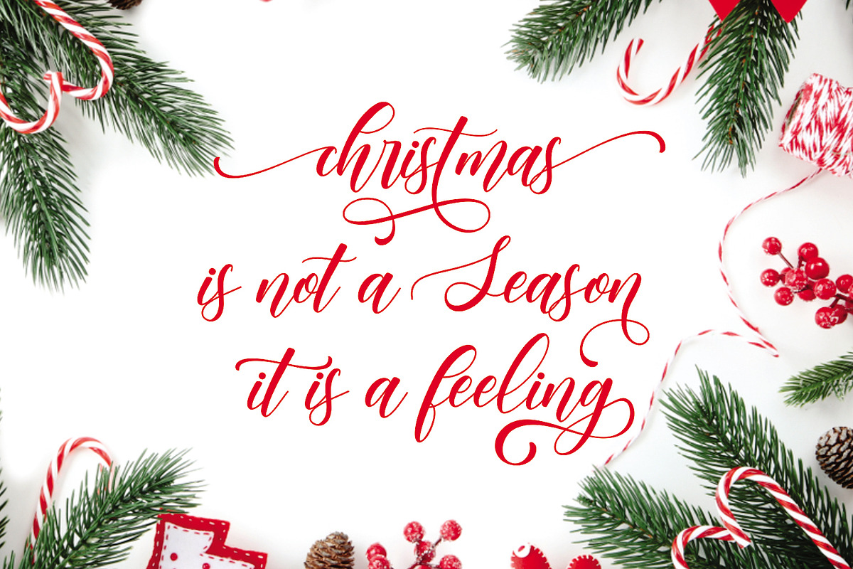 Beloved Christmas, a Script Font by Mozatype (Photo 11 of 19)