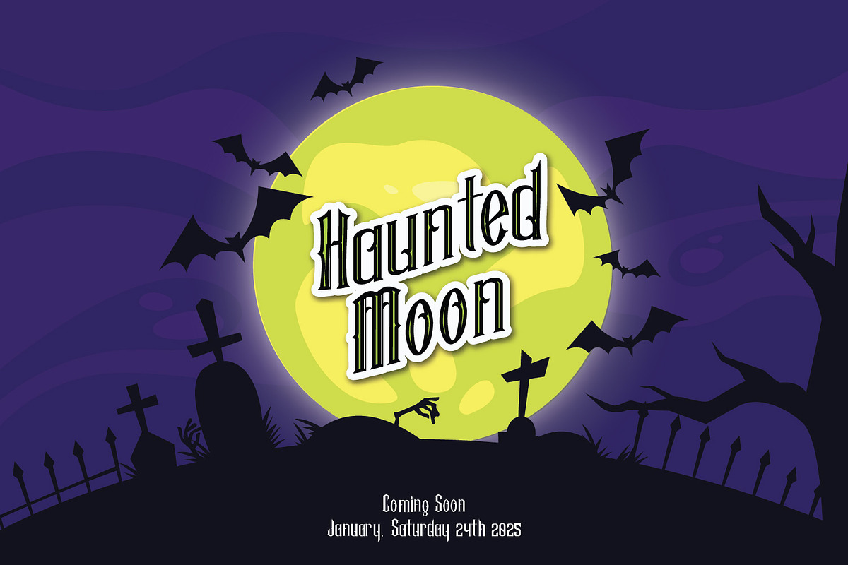 Halloween Witch - Spooky Font, a Blackletter Font by Masanis (Photo 4 of 8)