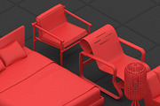 Basemesh Furniture collection, a Furniture 3D Model by MohamedHussien1 (Thumbnail 3 of 8)