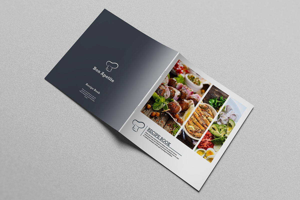 Recipe Cook Book Template, a Brochure Template by Machel Design (Photo 9 of 10)