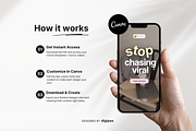 Viral iOS Reels Canva Templates, a Social Media Template by DigiPax (Thumbnail 12 of 14)