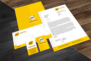European A-Format Stationery Mockup, a Print Template by Fresh Design Elements (Thumbnail 9 of 11)