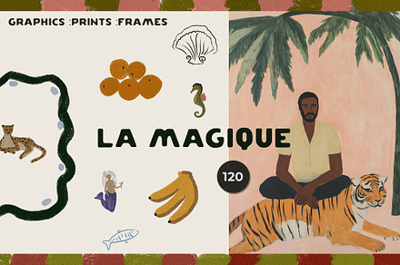 LA MAGIQUE — Graphic Design Kit, an Object Graphic by Lana Elanor