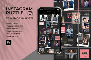 Grid - Instagram Puzzle Feed