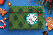 Christmas Gift Tag - Merry Mistletoe, a Card Template by diary.bari (Thumbnail 8 of 8)