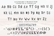 Elemental Calligraphy, a Sans Serif Font by FreshTypeINK (Thumbnail 4 of 8)