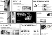 Architecture Portfolio Presentation, a Presentation Template by E-Type (Thumbnail 1 of 4)