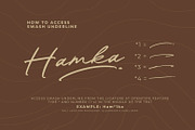 Cashrole Script, a Script Font by khurasan (Thumbnail 6 of 7)