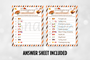 Thanksgiving Emoji Game For Adults, a Card Template by Snapybiz (Thumbnail 4 of 8)