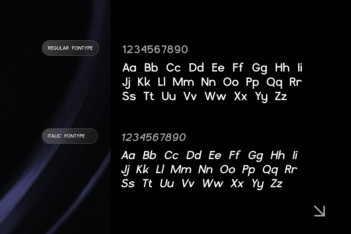 Nicksen - Modern Sans Font, a Sans Serif Font by CuratedType Studio (Photo 4 of 10)
