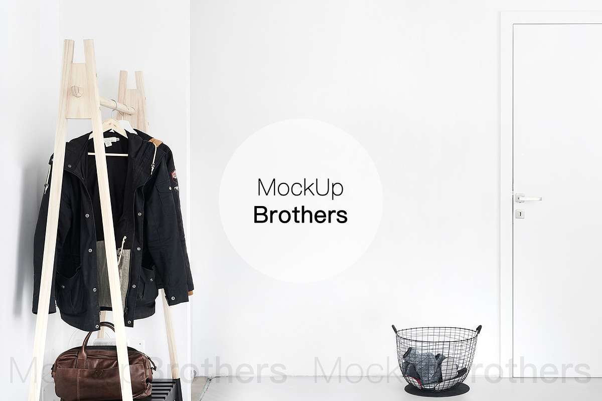 Empty wall mockup wall mock up 27, a Print Template by MockUpBrothers (Photo 1 of 5)