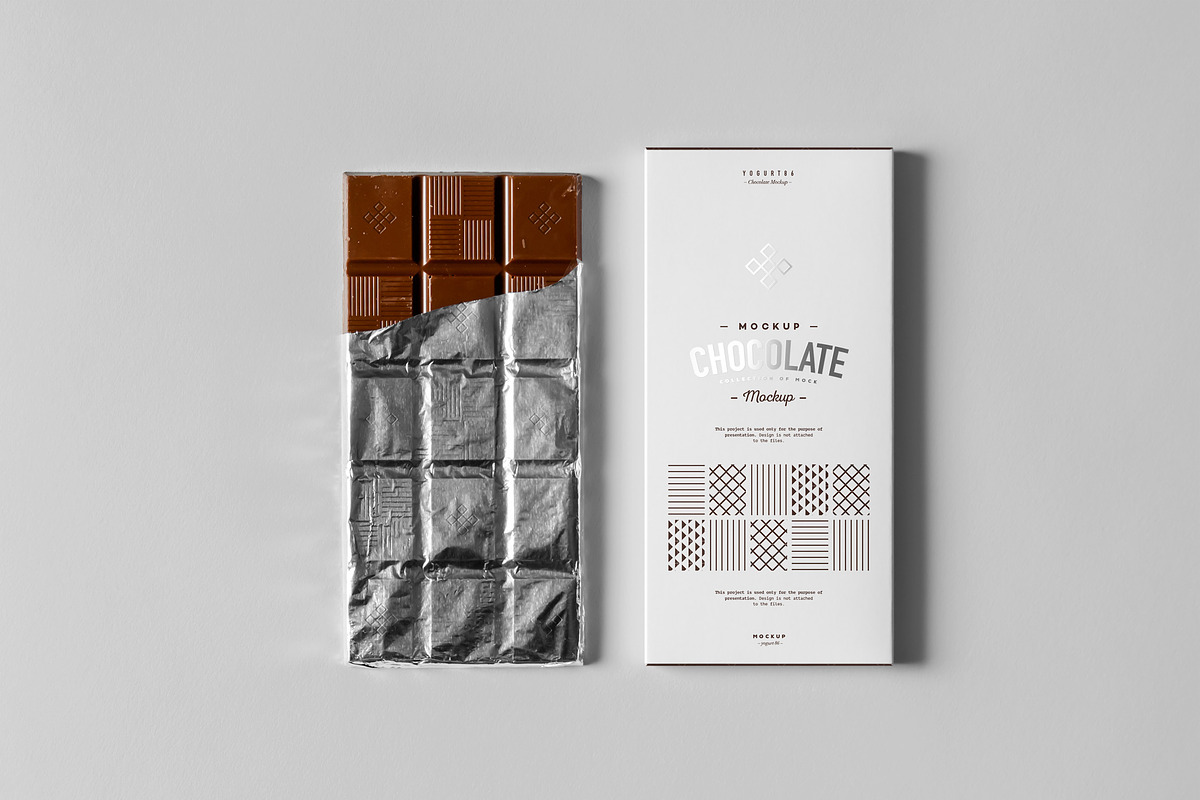 Chocolate Mock-up, a Packaging Mockup by Yogurt86 (Photo 9 of 11)