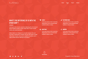 Flatenno Responsive Coming Soon