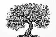 Elegant dream tree silhouette design, a Healthcare Illustration by Amazin_art (Thumbnail 11 of 49)