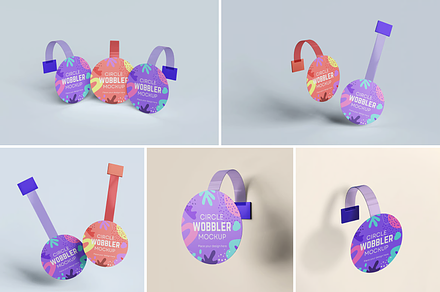Wobbler Mockup