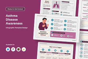 Health & Disease Prevention Infograp, a Work Illustration by twinstd