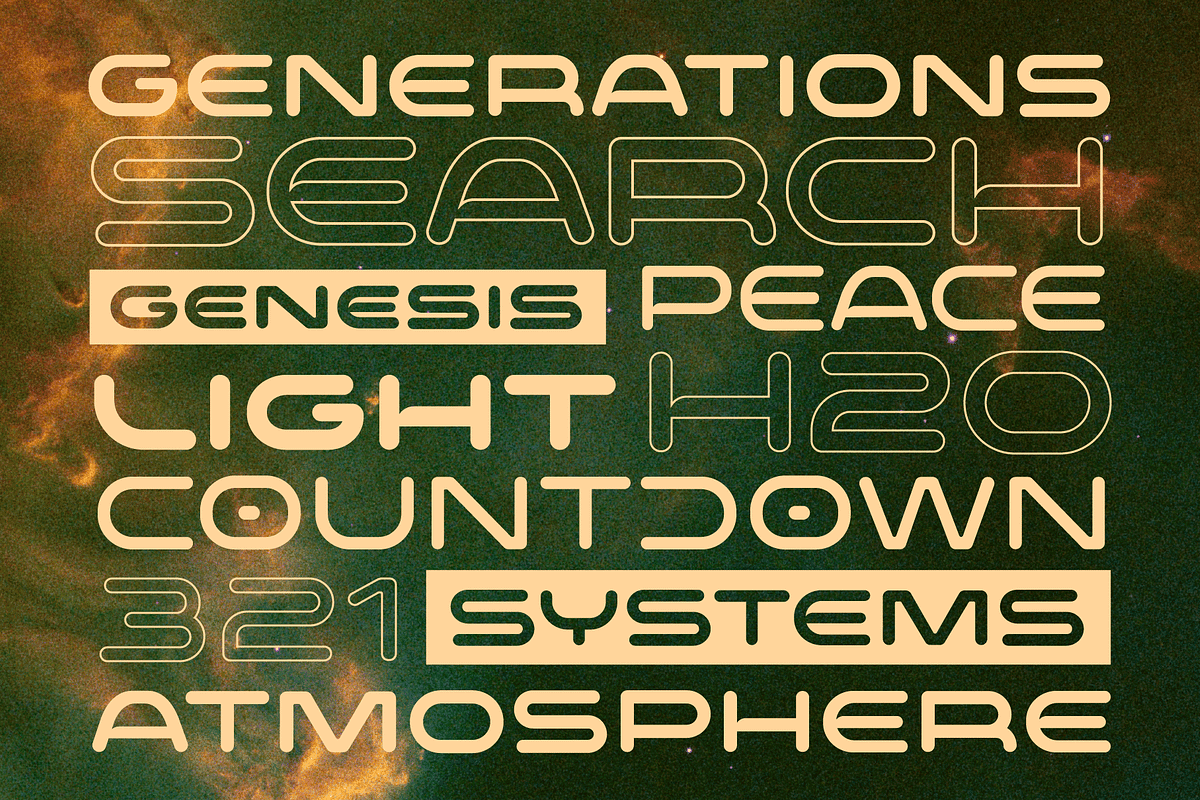 Proscenium Arch - Sci-Fi Font, a Sans Serif Font by Wingsart Studio (Photo 11 of 15)