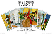 Tarot Sun & Moon - Complete Deck, an Object Illustration by Kaleriia (Thumbnail 1 of 11)