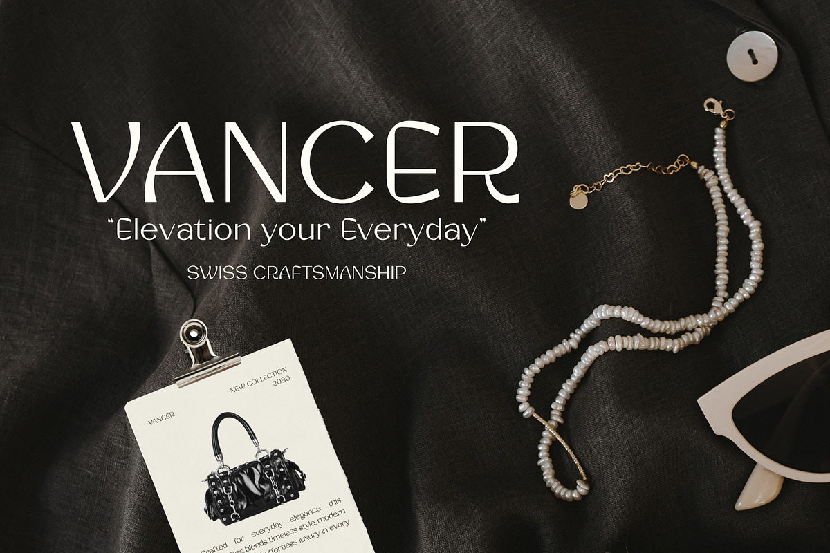 Auvessa — Modern Aesthetic Font, a Sans Serif Font by StoricType (Photo 3 of 20)