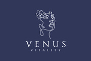 face line art luxury logo design, a Branding & Logo Template by Vinsvectory (Thumbnail 2 of 3)