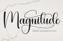 Magnitude | Script Font