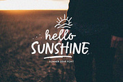 Summer Dear Font Duo + Extras, a Script Font by Lucky Type (Thumbnail 8 of 12)