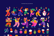 Merry Christmas and Happy New Year!, a Seasonal Illustration by MoleskoStudio (Thumbnail 9 of 27)