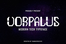 Vorpalus - Modern Tech Font