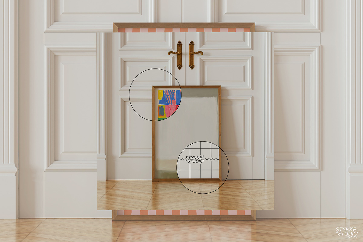Wooden Frame Mockup | BASICS, a Household Mockup by Stykke Studio (Photo 5 of 10)