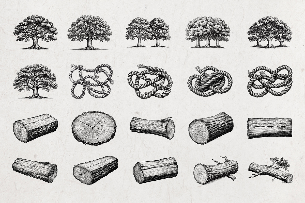 Camp and Hiking Vector Pack, an Object Illustration by Alternate Studio (Photo 5 of 9)