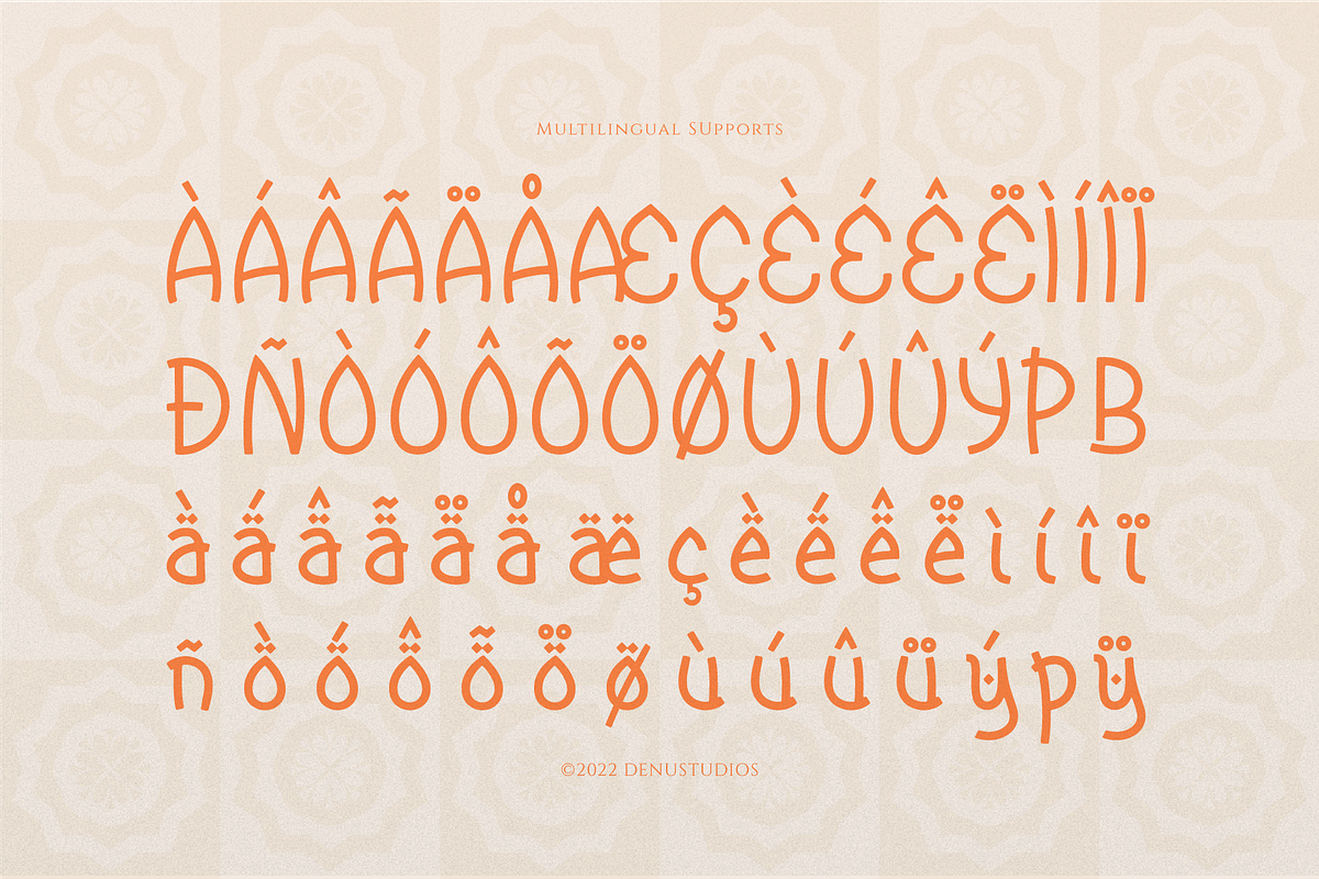 Raqasy | Hand Drawn Arabic, a Script Font by Denustudios (Photo 11 of 12)
