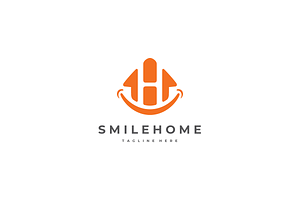 Smile Home Logo Template, a Branding & Logo Template by yopie