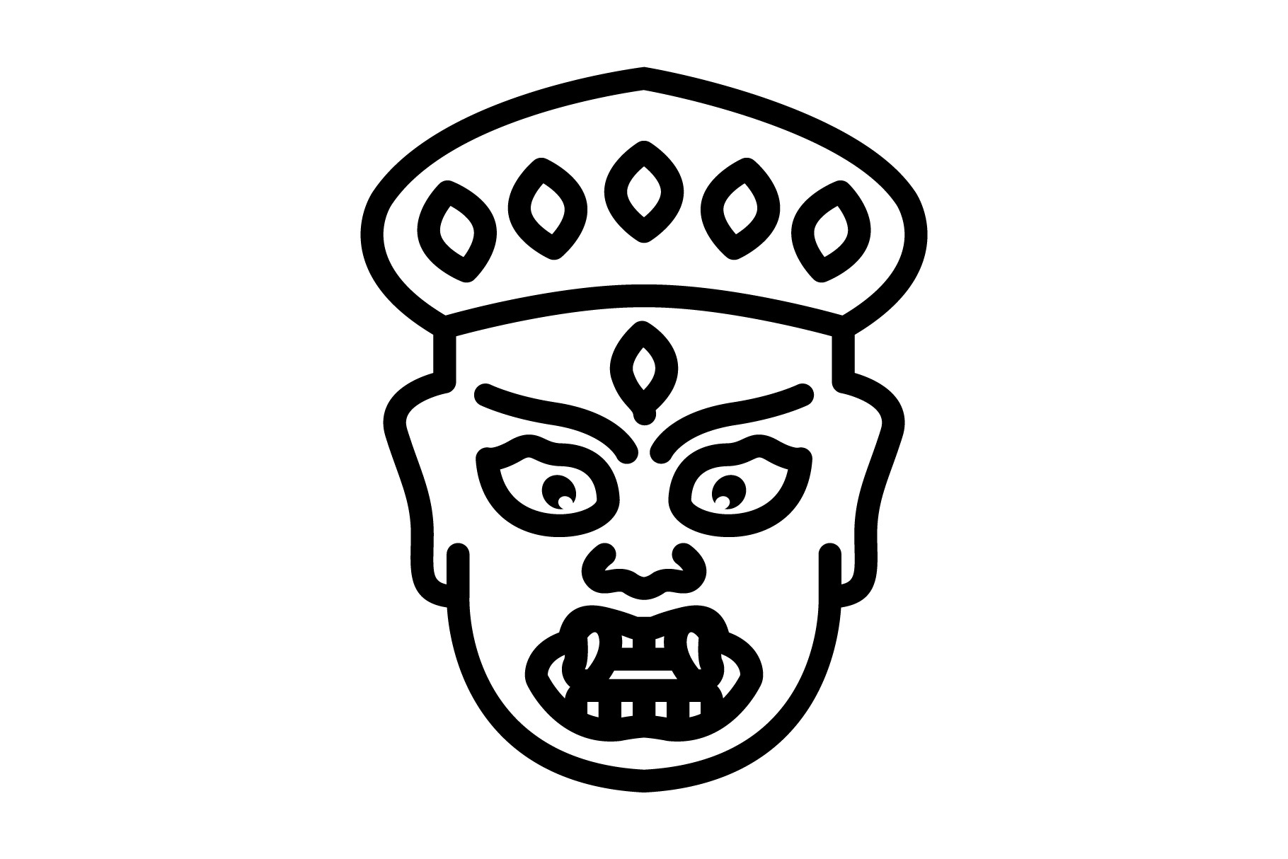 Hemis ancient black icon, an Outline Icon by Creative priyanka ...
