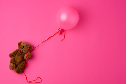 Little brown teddy bear holding a pi stock photo containing animal and baby, an Abstract Photo by ndanko