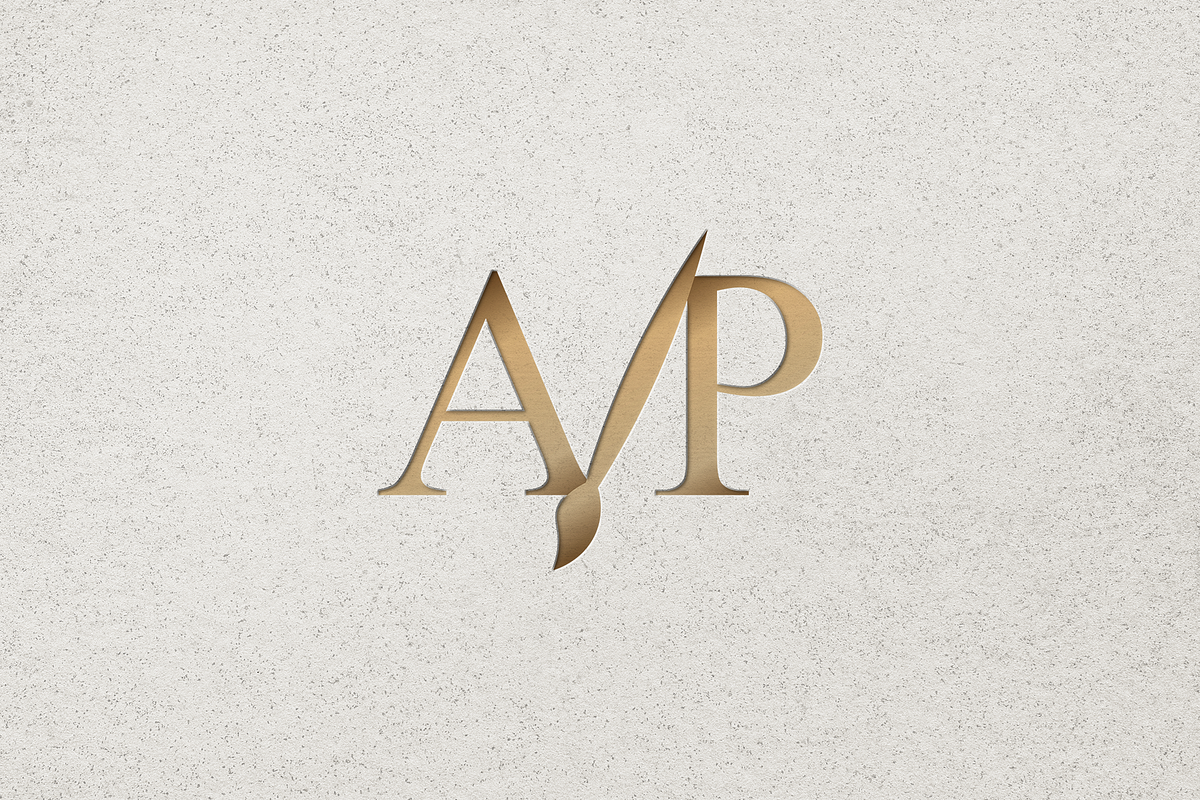 Luxury Initials AP with Brush Logo, a Branding & Logo Template by Luxury Logos (Photo 4 of 4)