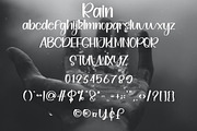 Rain, a Handwritten Font by FreshTypeINK (Thumbnail 5 of 6)