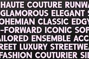 FASHION DISPLAY FONT BUNDLE, a Serif Font by Blush Font Co. (Thumbnail 3 of 9)