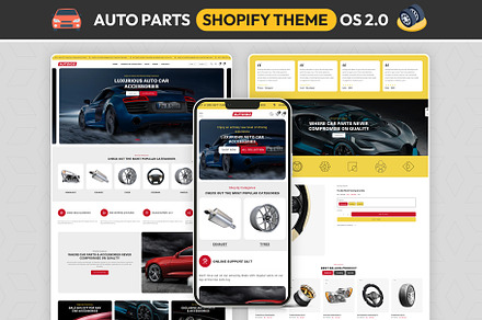 Car Accessories Parts Shopify Theme, a Shopify Template by LogicGo Shopify Experts