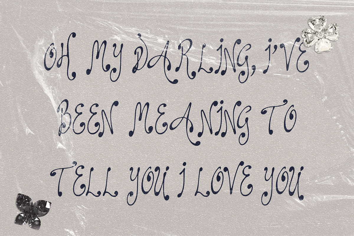 Pearlstruck Flowing Script Font, a Script Font by The October Creative (Photo 6 of 8)