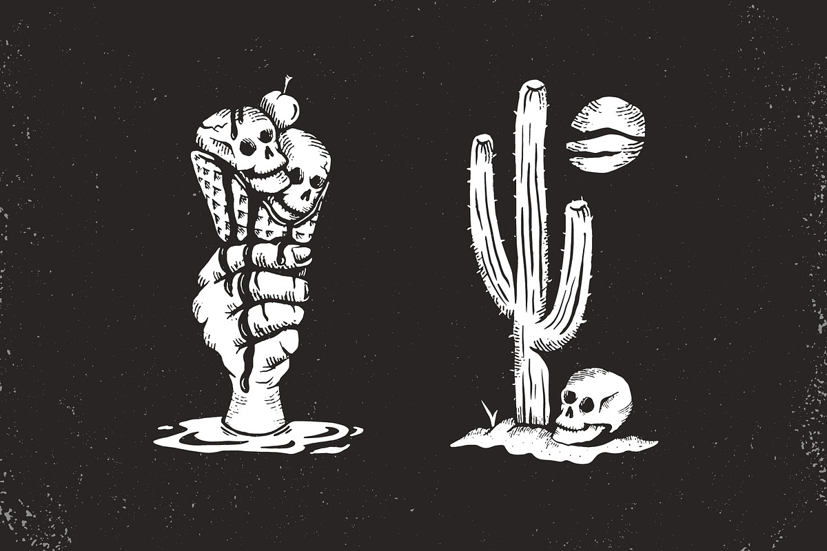 Skulls, Souls, and other Oddities, an Illustration by Chad Alan Steinborn (Photo 2 of 8)