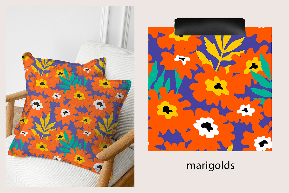 Front garden | patterns pack, a Pattern Graphic by Nastya Tkachova (Photo 6 of 8)