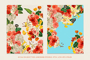 Vintage Summer Flowers Collection, a Pattern Graphic by Chus Moreno Studio (Thumbnail 10 of 17)