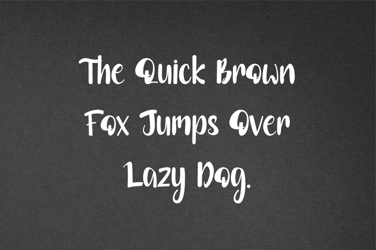 Gapsyona - Handwritten Font, a Handwritten Font by Iqsiart Studio (Photo 6 of 7)